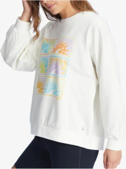 Roxy Morning Hike - Sweatshirt Für Frauen -Modereich Geschaft arjft04108 roxyw wbk0 dtl2