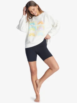 Roxy Morning Hike - Sweatshirt Für Frauen -Modereich Geschaft arjft04108 roxyw wbk0 frt9