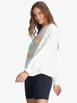Roxy Morning Hike - Sweatshirt Für Frauen -Modereich Geschaft arjft04108 roxyw wbk0 sd1