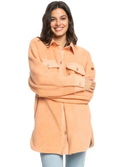 Roxy Switch Up Sherpa - Fleece-Hemdjacke Für Frauen