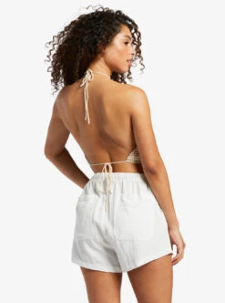 Roxy Daydreamer - Kürzeres, Gestricktes Halter-Oberteil Für Frauen -Modereich Geschaft arjsw03301 roxyw teh3 bck1