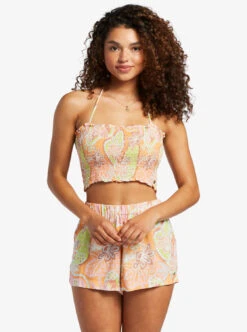 Roxy Warm Waters - Bandeau-Top Für Frauen -Modereich Geschaft arjwt03319 roxyw ngz6 frt1