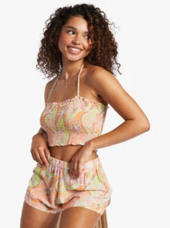 Roxy Warm Waters - Bandeau-Top Für Frauen -Modereich Geschaft arjwt03319 roxyw ngz6 frt4