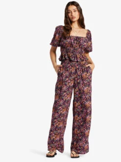 Roxy Warm Winds - Kurzes Top Für Frauen -Modereich Geschaft arjwt03328 roxyw kvj8 frt9