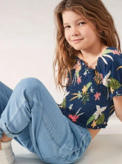 Roxy Yeah Bali Baby - Leichte Jeanshose Für Mädchen 4-16 -Modereich Geschaft ergdp03072 roxym bfn0 frt2