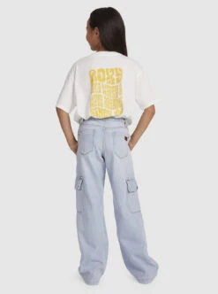 Roxy Celestial Dancer - Cargohose Für Mädchen 4-16 -Modereich Geschaft ergdp03075 roxyw bfn0 bck1