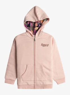 Roxy Same Old Love - Kapuzenfleece Mit Reißverschluss Für Mädchen -Modereich Geschaft ergft03884 roxyf mdj0 frt1 1