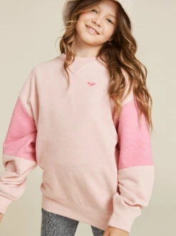 Roxy Ready To Run - Übergroßes Sweatshirt Für Mädchen 4-16 -Modereich Geschaft ergft03885 roxym mdj0 frt1