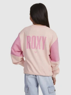 Roxy Ready To Run - Übergroßes Sweatshirt Für Mädchen 4-16 -Modereich Geschaft ergft03885 roxyw mdj0 bck1