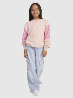 Roxy Ready To Run - Übergroßes Sweatshirt Für Mädchen 4-16 -Modereich Geschaft ergft03885 roxyw mdj0 frt9