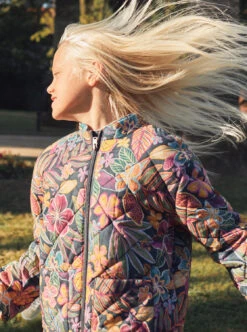 Roxy My Universe - Gesteppte Jacke Für Mädchen -Modereich Geschaft ergjk03120 roxyl bsp6 frt4