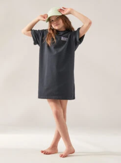 Roxy You Rock My World - Übergroßes Sweatshirtkleid Für Mädchen 10-16 -Modereich Geschaft ergkd03223 roxym kvj0 frt9