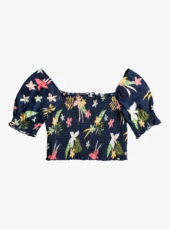 Roxy Sunday Night Sessions - Oberteil Mit Puffärmeln Für Mädchen 4-16 -Modereich Geschaft ergkt03222 roxyf bsp8 frt1