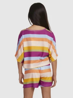 Roxy I Wanna Dance With Somebody - T-Shirt Für Mädchen -Modereich Geschaft ergkt03240 roxyw nds6 bck1