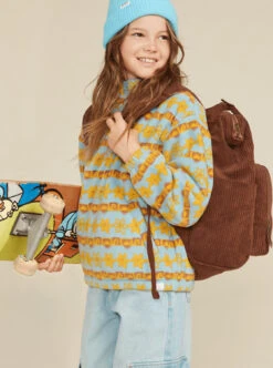 Roxy Let It All Go - Fleece Mit Halbreißverschluss Für Mädchen -Modereich Geschaft ergpf03057 roxym bgb7 frt2