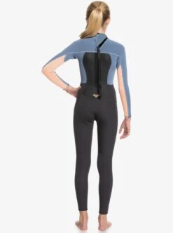 Roxy 4/3mm Prologue - Neoprenanzug Mit Reißverschluss Am Rücken Für Mädchen 4-16 -Modereich Geschaft ergw103022 roxyw xksn bck1
