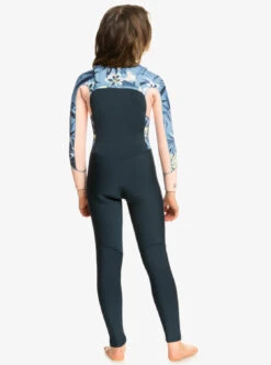 Roxy 3/2mm Swell Series - Chest-Zip-Neoprenanzug Für Mädchen 8-16 -Modereich Geschaft ergw103056 roxyw xbmy bck1
