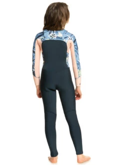 Roxy 4/3mm Swell Series - Chest-Zip-Neoprenanzug Für Mädchen -Modereich Geschaft ergw103058 roxyw xbmy bck1