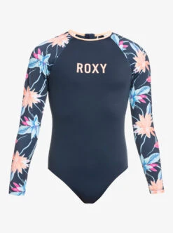 Roxy Sporty Girl - Langärmliger Badeanzug Mit UPF 50 Für Kinder