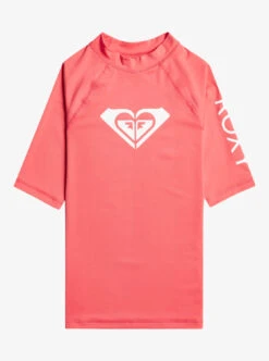 Roxy Wholehearted - Kurzärmliger Rashguard Für Mädchen 8-16 -Modereich Geschaft ergwr03283 roxyf mjv0 frt1 1