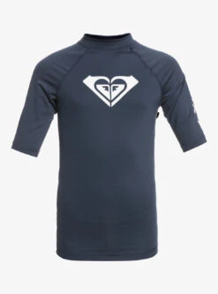 Roxy Wholehearted - Kurzärmliger Rashguard Für Mädchen 8-16 -Modereich Geschaft ergwr03283 roxyv bsp0 frt1 1