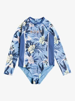 ROXY Sporty Spirit - Langärmliger Rashguard-Einteiler Mit UPF 50 Für Mädchen -Modereich Geschaft ergwr03300 roxyf xbmy frt1