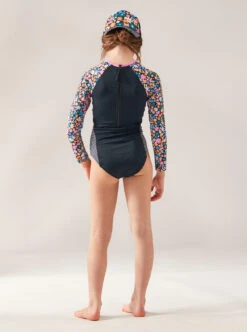 Roxy Active Joy - Langärmliger Rashguard-Einteiler Für Mädchen 6-16 -Modereich Geschaft ergwr03329 roxym kvj9 frt3