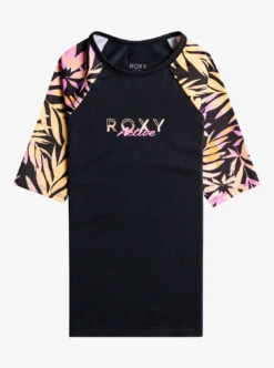 Roxy Active Joy - Rash-West Mit 3/4-Ärmeln Für Mädchen 6-16