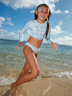 Roxy Vacation Memories - Gekürzte Langärmelige Rast-Weste Für Mädchen 7-16 -Modereich Geschaft ergwr03361 roxyl bgb6 frt9