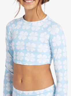 Roxy Vacation Memories - Gekürzte Langärmelige Rast-Weste Für Mädchen 7-16 -Modereich Geschaft ergwr03361 roxyw bgb6 frt3