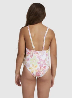 Roxy Tropical Time - Badeanzug Für Mädchen 7-16 -Modereich Geschaft ergx103149 roxyw wbb7 bck1