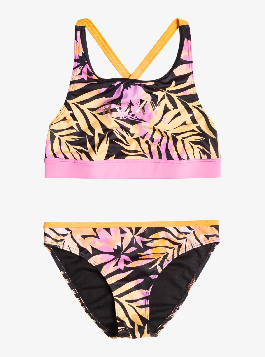 Roxy Active Joy - Crop Bikini-Set Für Mädchen 6-16 1 Roxy Active Joy - Crop Bikini-Set Für Mädchen 6-16