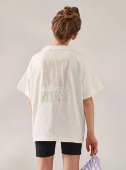 Roxy Gone To California - Übergroßes T-Shirt Für Mädchen 10-16 -Modereich Geschaft ergzt03958 roxym wbk0 frt3