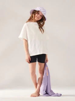 Roxy Gone To California - Übergroßes T-Shirt Für Mädchen 10-16 -Modereich Geschaft ergzt03958 roxym wbk0 frt9