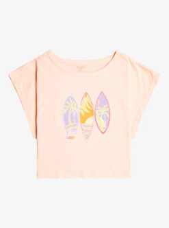 Roxy Rock With U - T-Shirt Mit Boxy Fit Für Mädchen 4-16