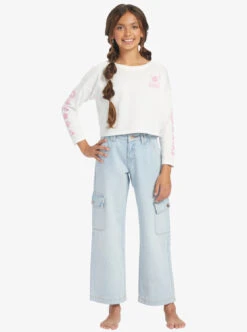 Roxy All You Never Say - Longsleeve Für Mädchen 4-16 -Modereich Geschaft ergzt04006 roxyw wbk0 frt9