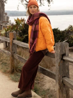 Roxy Cute Blush - Kariertes Halstuch Für Frauen -Modereich Geschaft erjaa04200 roxyl rsy1 frt3