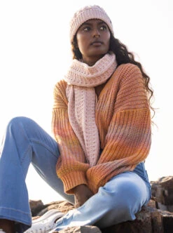 Roxy Rosy Sunset - Strickschal Für Frauen