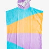 Roxy Colorblock Party - Poncho Zum Umziehen Für Frauen
