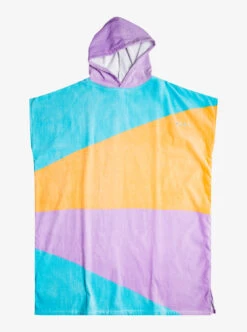 Roxy Colorblock Party - Poncho Zum Umziehen Für Frauen