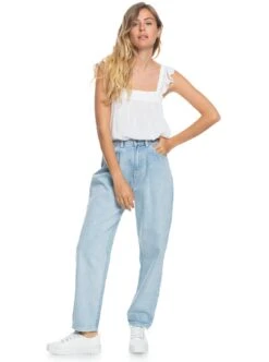 Roxy Opposite Way High - Jeans Mit Mom Fit Für Frauen -Modereich Geschaft erjdp03273 roxyw bezw frt9