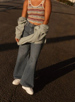 Roxy Surf On Cloud High - Weite Jeans Für Frauen