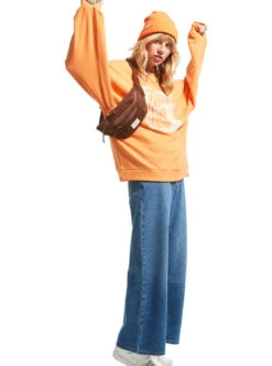 Roxy Surf On Cloud High - Weite Jeans Für Frauen -Modereich Geschaft erjdp03289 roxym bmtw bck5