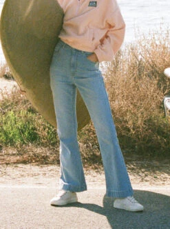 Roxy Final Wave High - Jeans Mit Ausgestellten Hosenbeinen Für Frauen