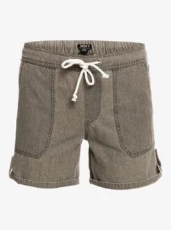 Roxy Milady Beach Grey Regular - Jeansshorts Für Frauen -Modereich Geschaft erjds03283 roxyv skp0 frt1