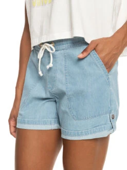 Roxy Milady Beach Regular - Jeansshorts Für Frauen -Modereich Geschaft erjds03284 roxyw bfn0 frt3
