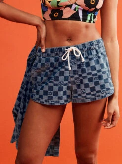 Roxy New Impossible Printed - Denim-Shorts Für Frauen