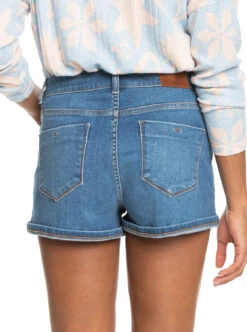 Roxy Fire Away High - Denim-Shorts Für Frauen -Modereich Geschaft erjds03308 roxyw bmtw bck1