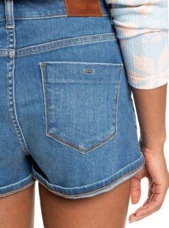 Roxy Fire Away High - Denim-Shorts Für Frauen -Modereich Geschaft erjds03308 roxyw bmtw bck2