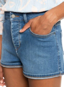 Roxy Fire Away High - Denim-Shorts Für Frauen -Modereich Geschaft erjds03308 roxyw bmtw frt3